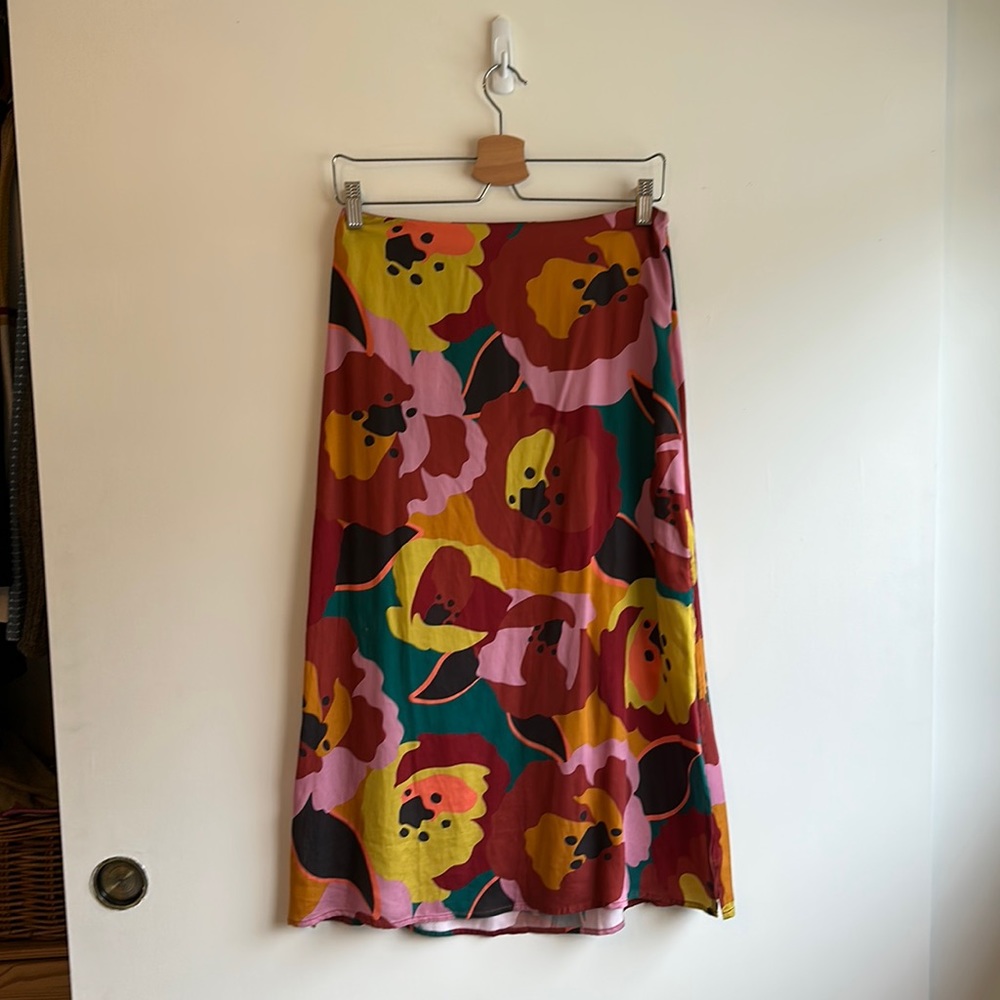 Marine layer midi skirt